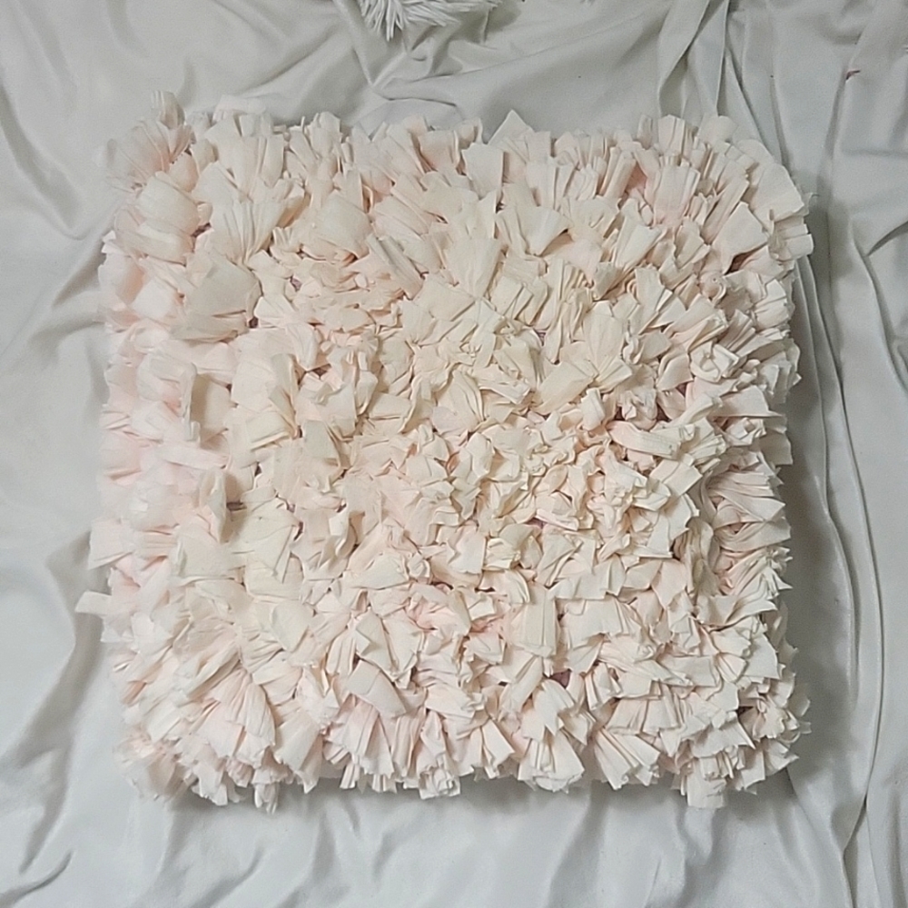 Wayfair Ruffle Shag Throw Pillow - Picture 5 of 10